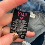 Ymi NWOT  women’s light wash cuffed hem denim stretch high‎ rise jean shorts 9 Photo 5
