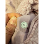 Lululemon Rare Cinchable Fleece Zip-Up Jacket Pink Peony, 8 Cozy Teddy Sherpa Photo 4