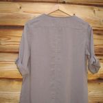 Cloth & Stone  Tencel Mini Dress Taupe Brown Photo 6