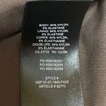 Aritzia Babaton Brown Sleeveless Scoop Neck Cami Camisole Tank Crop Top Size L Photo 3