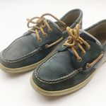 Sperry Topsider Size 7.5 Navy Blue Slip On Boat Shoe Loafers Photo 1