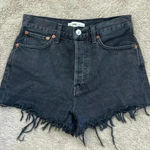 RE/DONE  High Rise Denim Cut Off Short Size 26 Photo 0