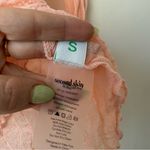 Find Me Now Second Skin Ross Blush Pink Mock Neck Sheer Long Sleeve Top S Photo 3