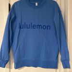 Lululemon  Perfectly Oversized Crew *Graphic Blue Nile Photo 0