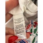 Loft NWT Mermaid Garden Midi Dress Belt Tie Neck Tiered 100% Cotton Size S Photo 6