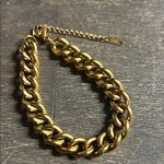 18K Plated Chunky Gold Chain Bracelet Photo 2
