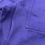 Wilfred Aritzia Free Purple Modern Utility Pants Jeans High Rise Straight Leg 6 Photo 8