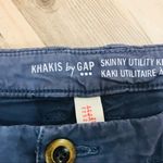 Gap Skinny Utility Khakis in Slate Blue sz 2 Photo 8