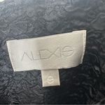 Alexis  Textured Strapless Black Mini Bodycon Cocktail Dress Size Small Photo 6