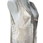 Christian Dior Vintage Ivory Satin Lace Long Length
Gown, Sz L Photo 9