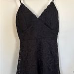 Windsor  Black Lace Overlay Romper Medium‎ Scallop Trim evening dress Photo 2