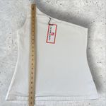 CK Bradley Summer Top‎ One Shoulder White Tank NWT Sz M $128 Size M Photo 6