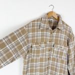 Princess Polly Lightweight Shacket Tan Beige Photo 5