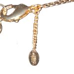 Amrita Singh  coral colored necklace with brass chain. Lobster clasp. NWT. Photo 4