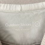 Outdoor Voices MegaFleece Crewneck Pullover in Oatmeal Photo 5