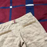 Y2k Hard tail beige cargo shorts khaki baggy grunge utility slim fit fishing Tan Size XS Photo 5