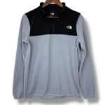 The North Face  M Fleece‎ Glacier 1/4 Zip Sweater Spell Out Logo Lightweight Photo 0