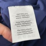 We Wore What NWT  Blue XS Zip Off Sleeve Puffer Jacket Convertible Vest Nylon Poly Photo 8