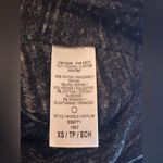 Splendid Gray Heathered Elastic Waist Draped Ruched Midi Skirt Size XS Photo 4