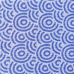 Berlook Blue Jacquard Underwire Bikini Top ONLY 44 Size XL Photo 8