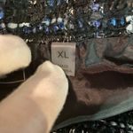 Bagatelle #133  COLLECTION Navy Tweed Metallic Thread Mini Skirt Photo 9