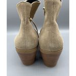 Rebecca Minkoff Womens Tan Suede Ankle Boots 9.5 Bootie Heel Career Casual Photo 2