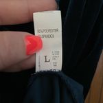 Blue velvet dress Size L Photo 1