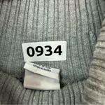 Tommy Hilfiger  Jeans Vintage Turtle Neck Pullover Ribbed Sweater Women’s M Grey Photo 8
