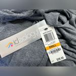 Ideology NWT  WOMENS TWIST OPEN BACK TEE SMALL SOFT GREY Photo 2