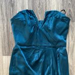 Yumi Kim New  Strapless Mini Dress Tulip Silk Dress Small Women’s Wrap Skirt Photo 4