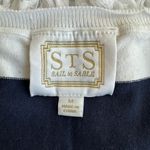 Sail To Sable  Hydna Fringe Sweater Tank Top Sz Medium GUC Nautical Round Neck Photo 6