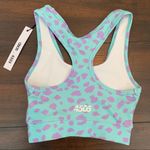ASOS NWT  4505 Turquoise & Purple Cheetah Print Sports Bra Photo 1