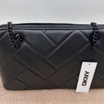 DKNY  Bryant Park Quilted Sachet Crossbody Bag  Leather Chain Strap MSRP $198 Photo 9