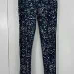Sweaty Betty XS Blue Power to the Betty Print Leggings Photo 0