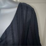 Cotton On  Navy Blue Eyelet Tie Front Romper Crochet Lace Trim S Photo 2