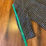 Evan Picone Evan-Picone Blazer 12 Black Gold White Tweed Lined Pockets Jacket Photo 9