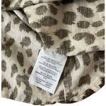 J.Crew Women Size 6 Perfect Shirt Animal Print Linen Beige Brown (26-428) Photo 5