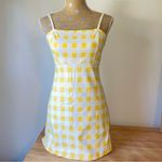 Forever 21  Yellow Gingham Dress Photo 1