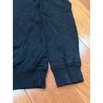 Abercrombie & Fitch Abercrombie Fitch Black Crewneck Sweatshirt Crest Logo Women's Size L Photo 2