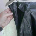 It’s NWT Woman’s Faux Leather Flared Y2K Retro Ballerina Mini Skirt Plus Size 3X Black Photo 8