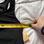 Kona Sol NWT  Womens Size Large Black Tankini Top Summer Beach Bathing Suit Photo 1