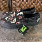 Vans NWT  Black and Red Glow in the Dark Shoes Size 6.5 Women’s Photo 0