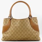 Vintage Gucci GG canvas Women Brown Tote Bags Pre Loved Photo 0
