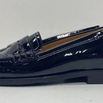 Sézane Sezane Andre Black Laminated Loafers NWOT Photo 2