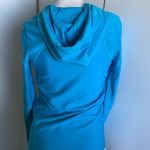 Under Armour Coldgear blue hooded stretch long sleeve T-shirt Photo 5