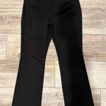 Vera Wang Simply Vera  Black Straight Leg Trousers Photo 0