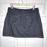 Athleta Bettona Faux Denim Skort Size L Photo 4