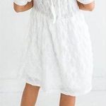 Hayden Puff Sleeve Baby Doll Dress Size Medium Square Neck Fairy Cottagecore Photo 1