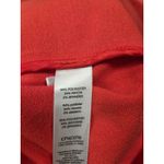 Talbots Chico's Orange/Salmon Light Jacket Collar-less Size 2 Large 12/14 Photo 3