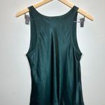 Nation Women's Size S Green Wide Strap Tank Top Pullover Scoop Neck EUC Photo 1
